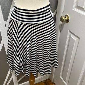 H&M Striped Skirt